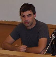 Portret van Larry Page en Sergey Brin